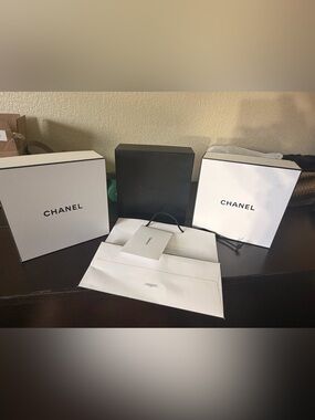 3Chanel boxes authentic